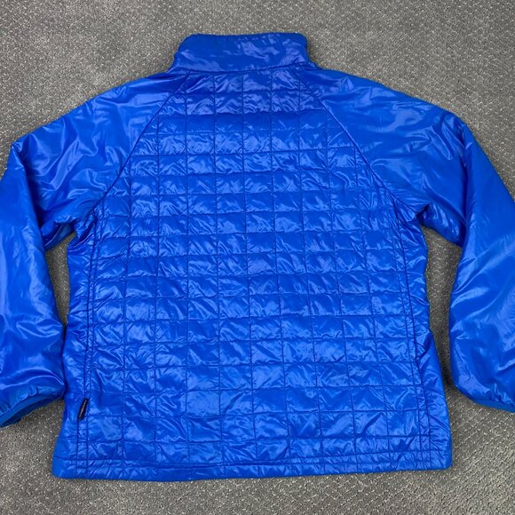 The North Face Thermoball Jacket Mens XL Blue Puffer Packable Quilted Lightweigt - Picture 4 of 10